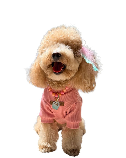 Essential Tee | Dusty Rose Köpek T-shirt