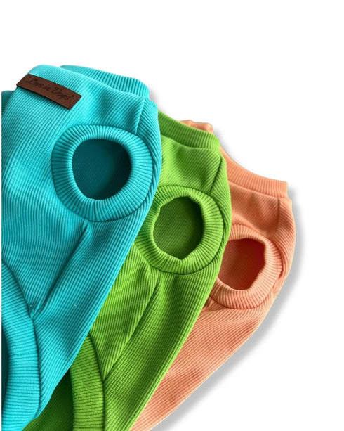 Essential Tee | Lime Sıfır Yaka Köpek Tişörtü