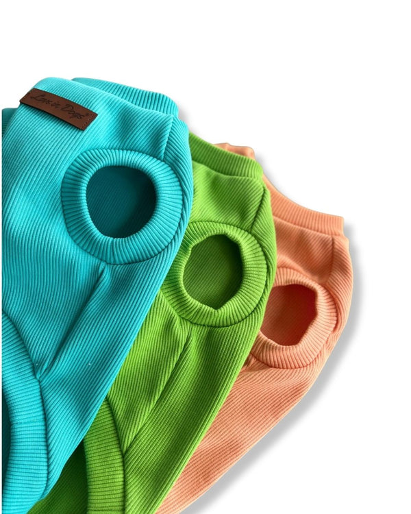Essential Tee | Lime Sıfır Yaka Köpek Tişörtü