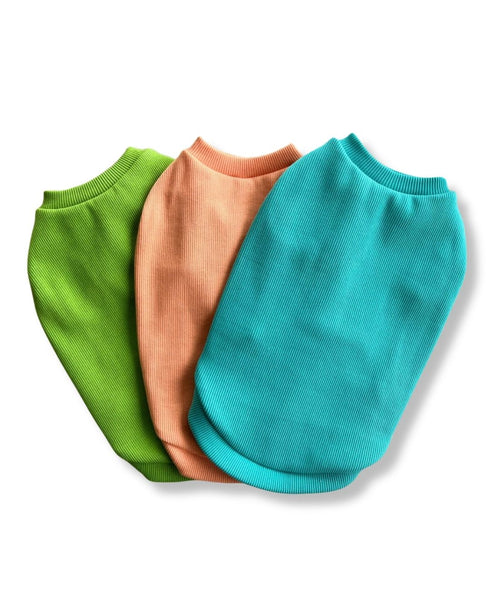 Essential Tee | Lime Sıfır Yaka Köpek Tişörtü