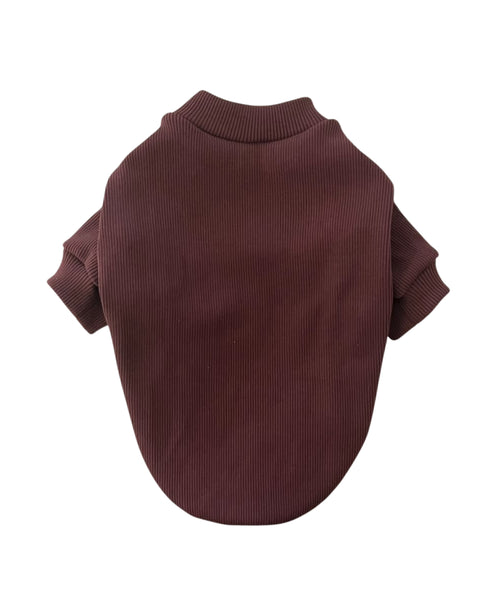 Essential Tee | Cocoa Brown Köpek T-shirt