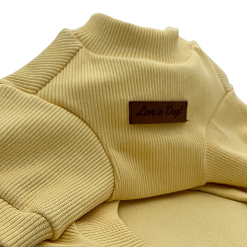 Love in Dogs Lemon Basic köpek tişörtü