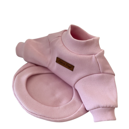 Love in Dogs Powder Pink Basic köpek tişörtü