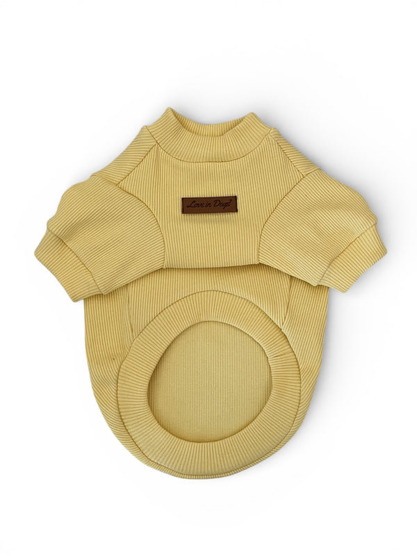 Love in Dogs Lemon Basic köpek tişörtü