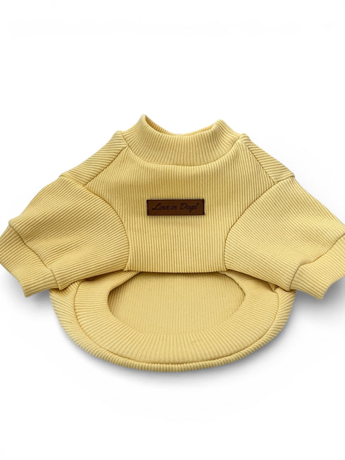 Love in Dogs Lemon Basic köpek tişörtü