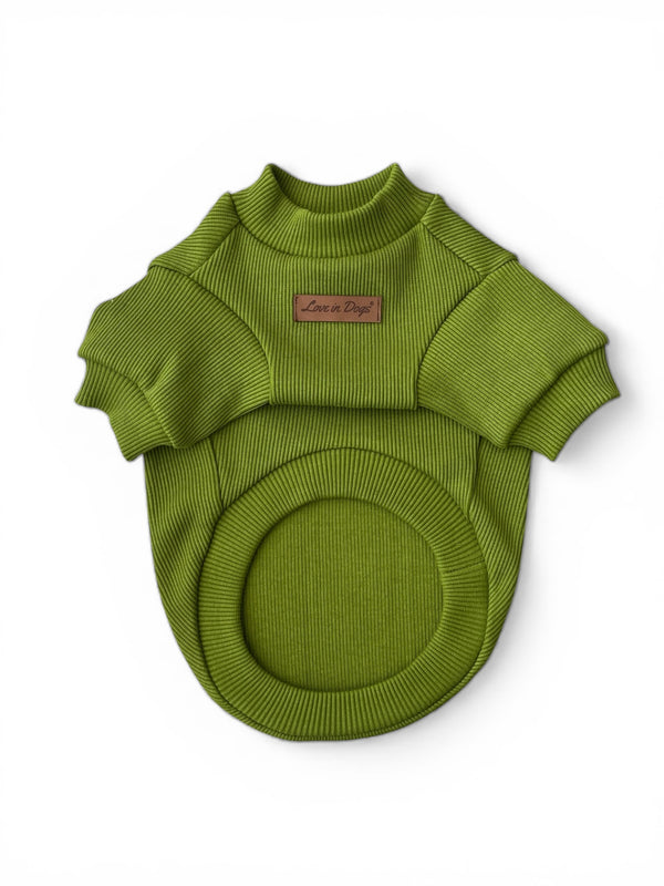 Essential Tee | Olive Bloom Köpek T-shirt