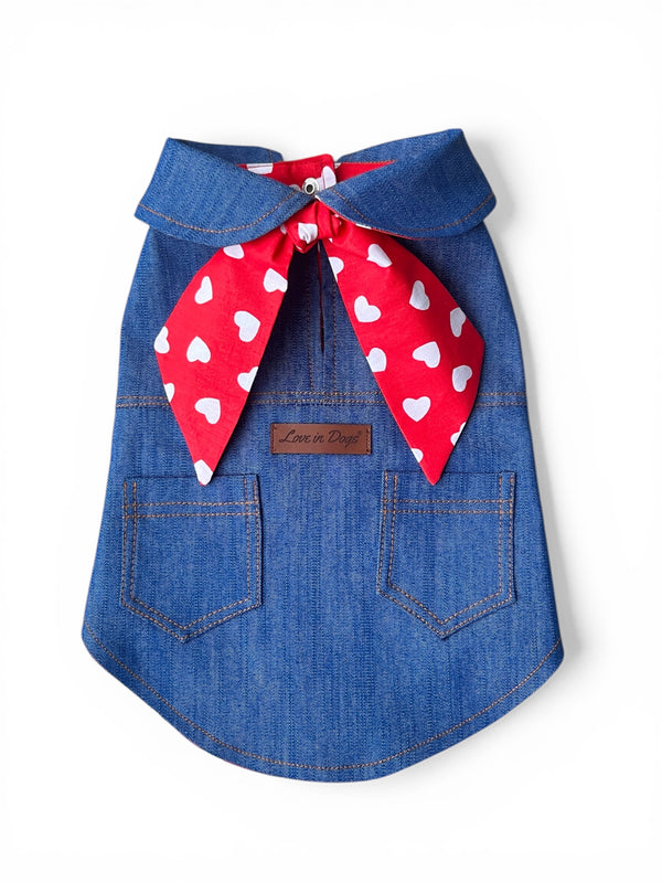 Denim Crush | Köpek Yeleği