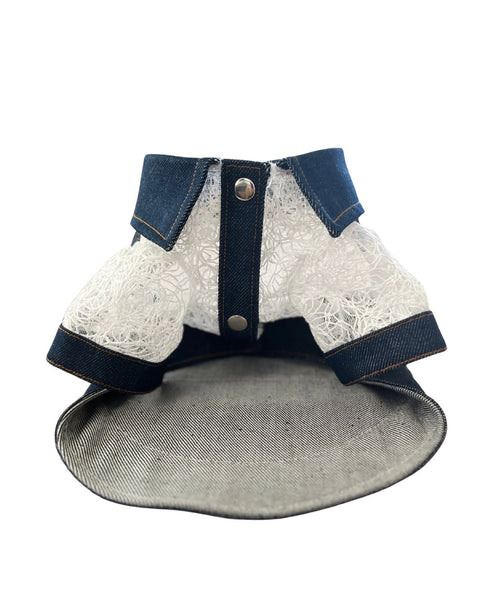 Denim Melody | Dantelli Köpek Ceketi