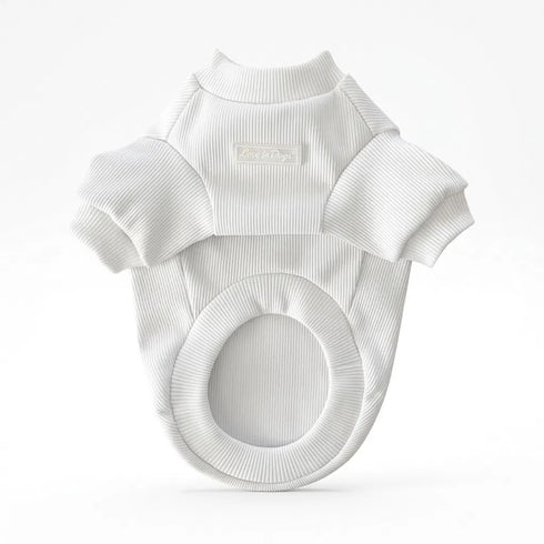 Essential Tee | Optic White Köpek T-shirt