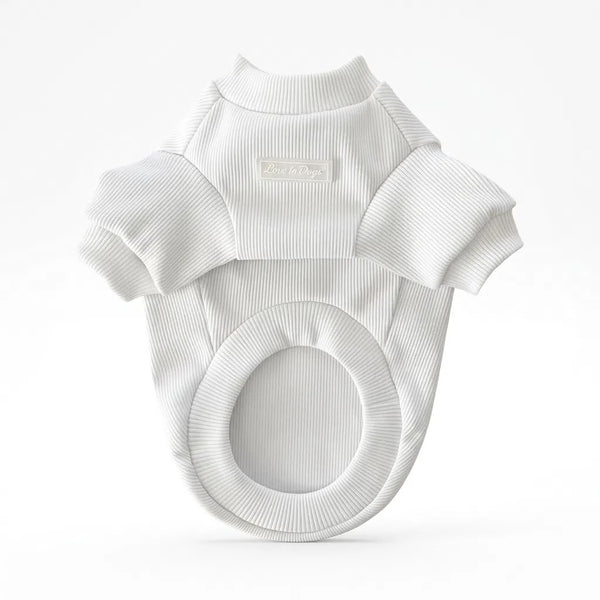 Essential Tee | Optic White Köpek T-shirt